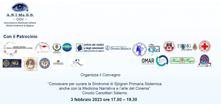 Conoscere per curare la Sindrome di Sjögren Primaria Sistemica anche con la Medicina Narrativa e l’arte del Cinema