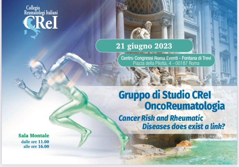 Reumatologia e neoplasie: nasce il Gruppo di Studio CReI