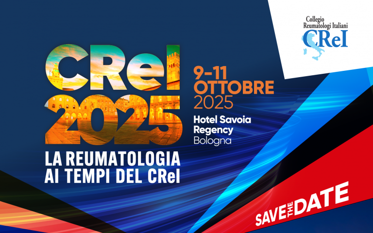 Congresso Nazionale CReI 2025 – La Reumatologia ai tempi del CReI – Bologna, 9-11 Ottobre 2025