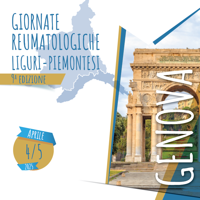 GIORNATE REUMATOLOGICHE LIGURI-PIEMONTESI 9a edizione – Genova, 4-5 Aprile 2025