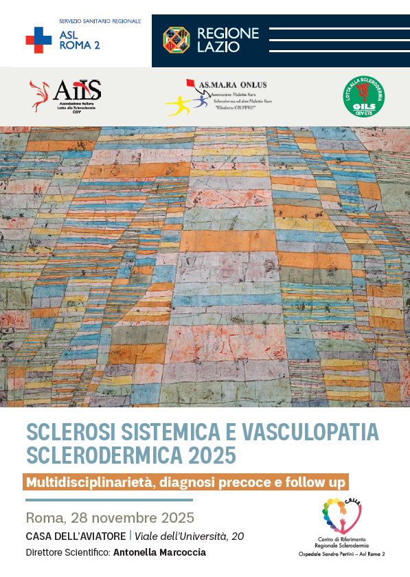 SCLEROSI SISTEMICA E VASCULOPATIA SCLERODERMICA 2025 – Roma, 28 Novembre 2025